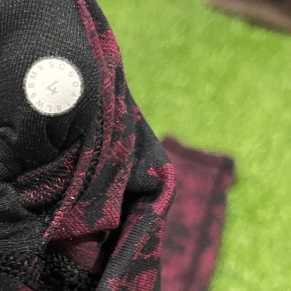 Lululemon Wunder Under Super Hi Rise Tight 28” Scatter Blossom Jacquard 4 W58MXS - Picture 6 of 7